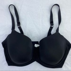 Wacoal 36DDD 36F black underwire 853281